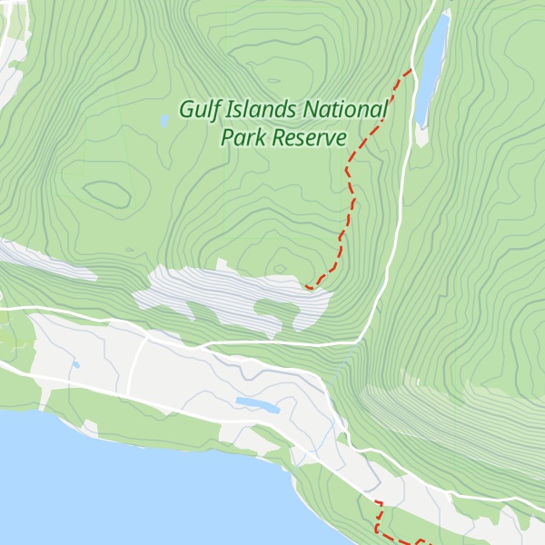 Map of Mount Fisher