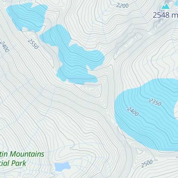 Map of Copper Mountain