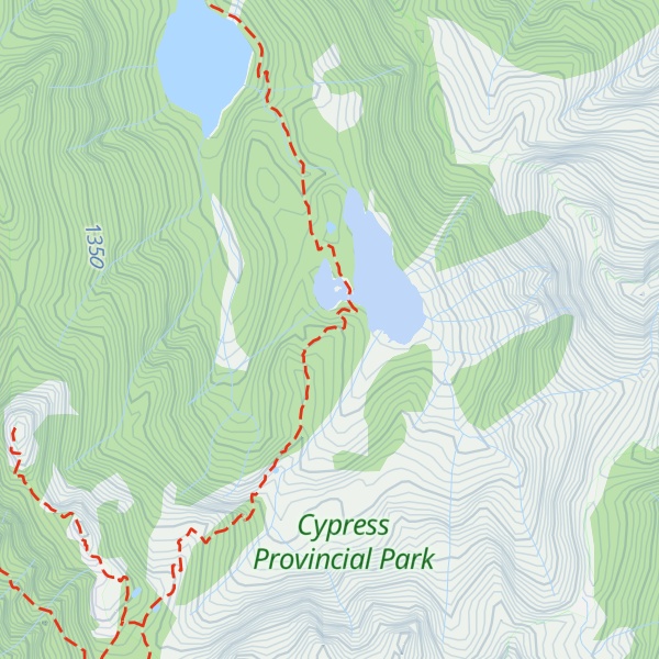 Map of Brunswick Lake Emergency Shelter