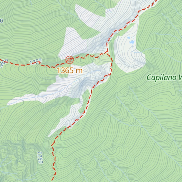 Map of Unnecessary Mountain (South)