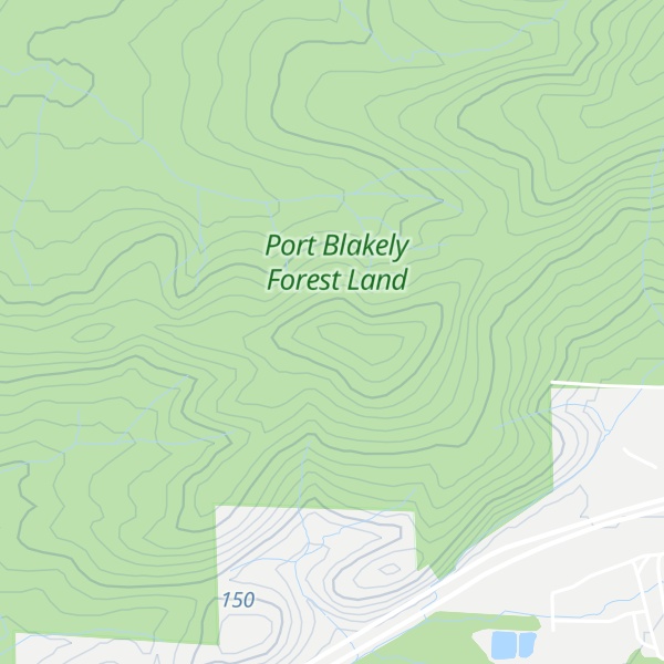Map of Hicklin Hill