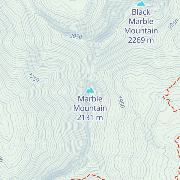 Map of Marble Mountain