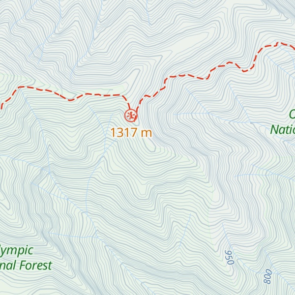 Map of Deer Ridge