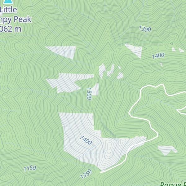 Map of Humpy Mountain