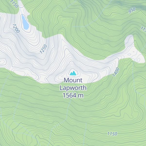 Map of Mount Lapworth