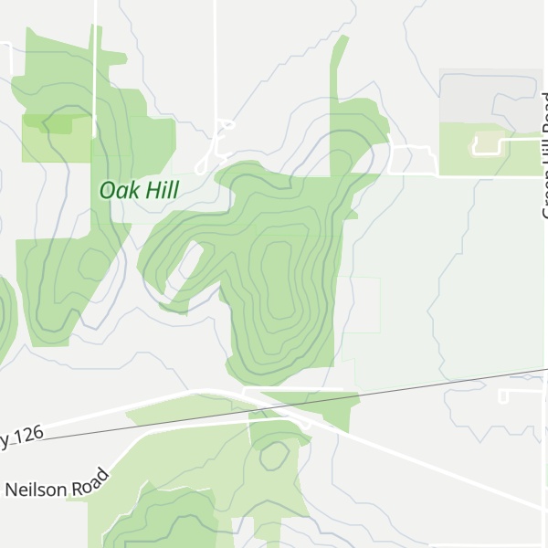Map of Oak Hill
