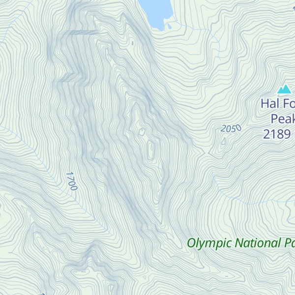 Map of Mount Mystery
