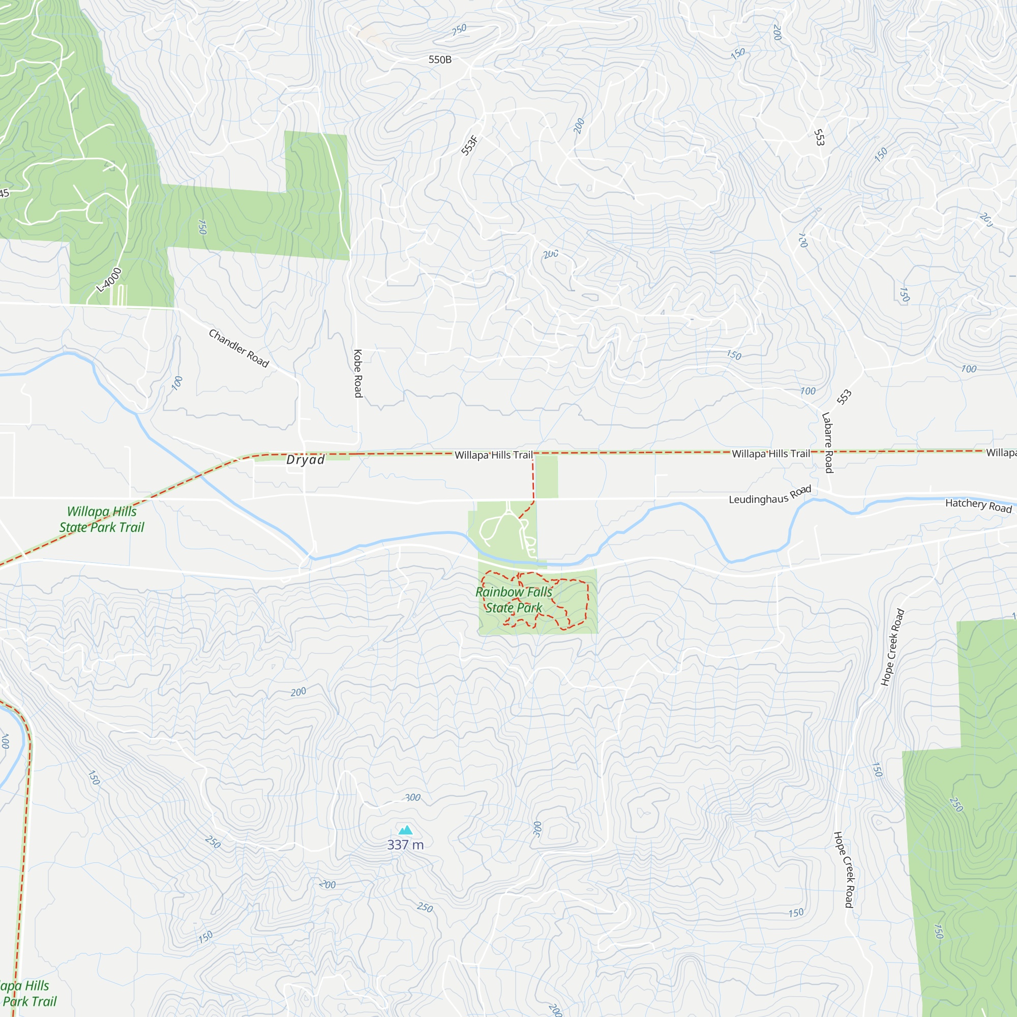 Ranger Station map