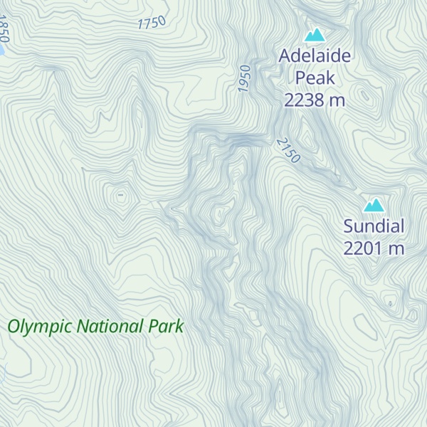 Map of Mount Johnson
