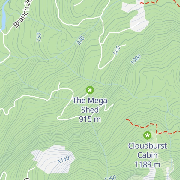 Map of The Mega Shed