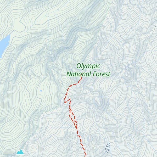 Map of Mount Washington