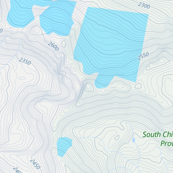 Map of Porteau Mountain