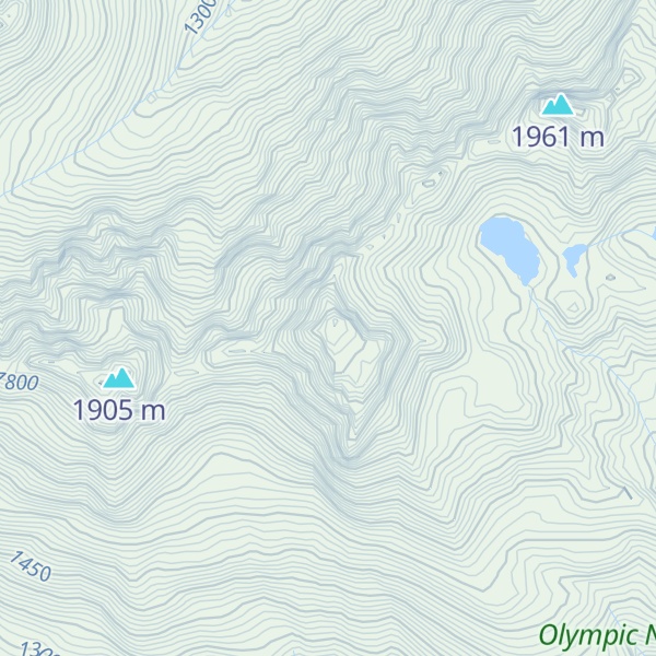 Map of Mount Elk Lick