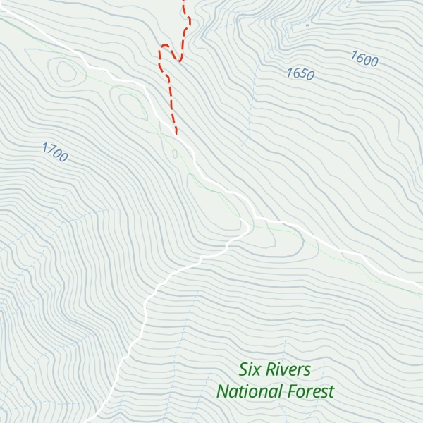 Map of Horse Ridge Lookout