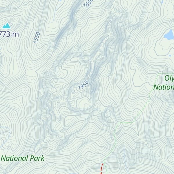 Map of Mount Stone