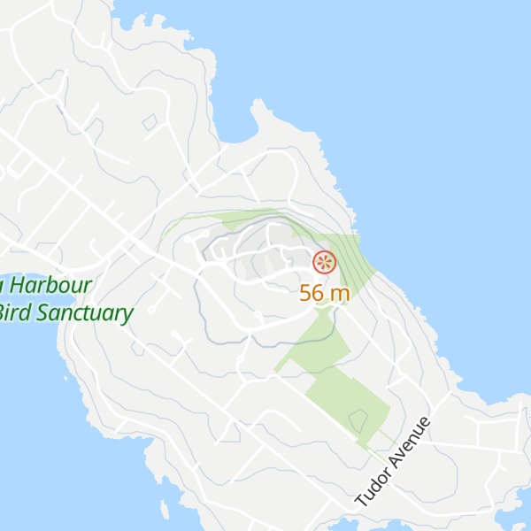 Map of Prevost Hill