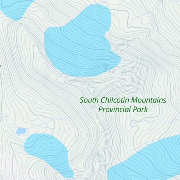 Map of Gun Mountain