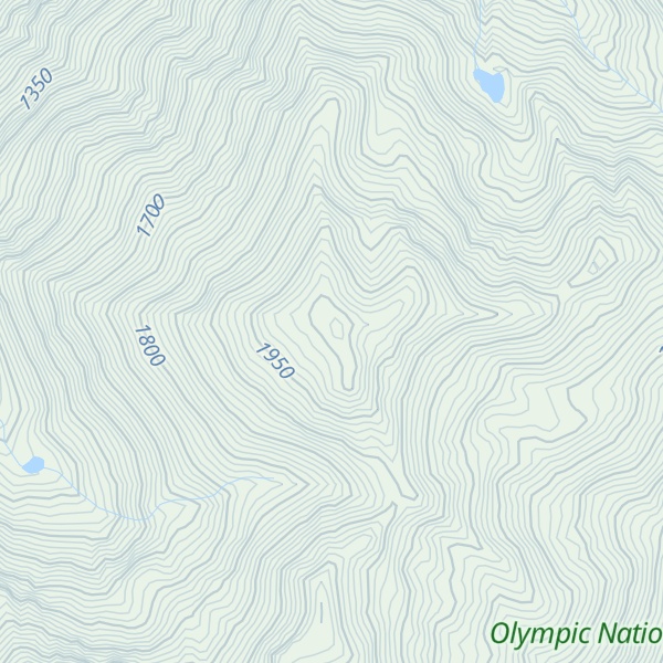 Map of Shelter Peak