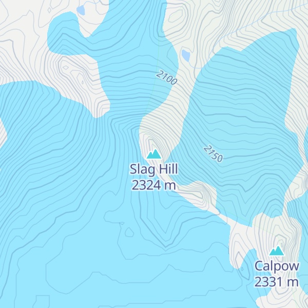 Map of Slag Hill