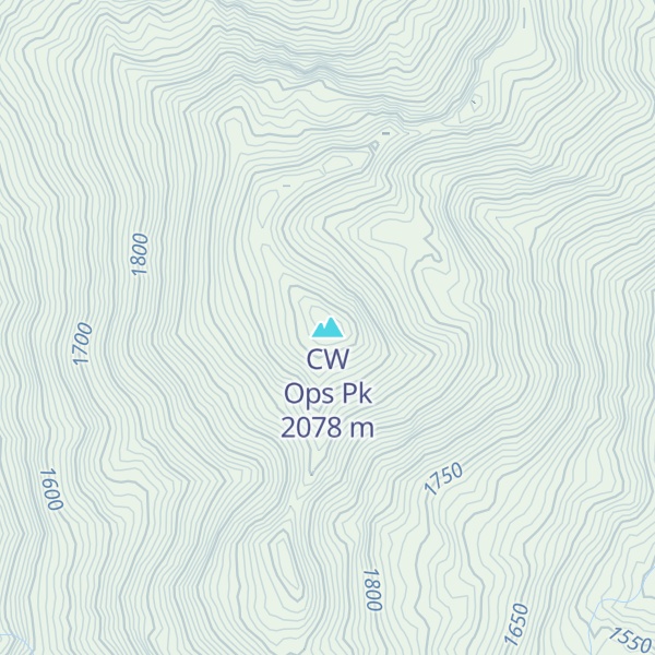 Map of CW Ops Pk