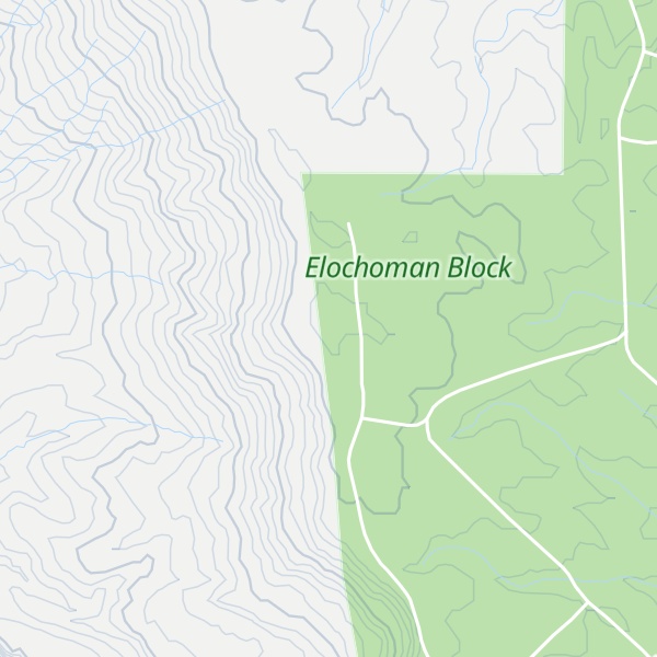 Map of Deviation Mtn