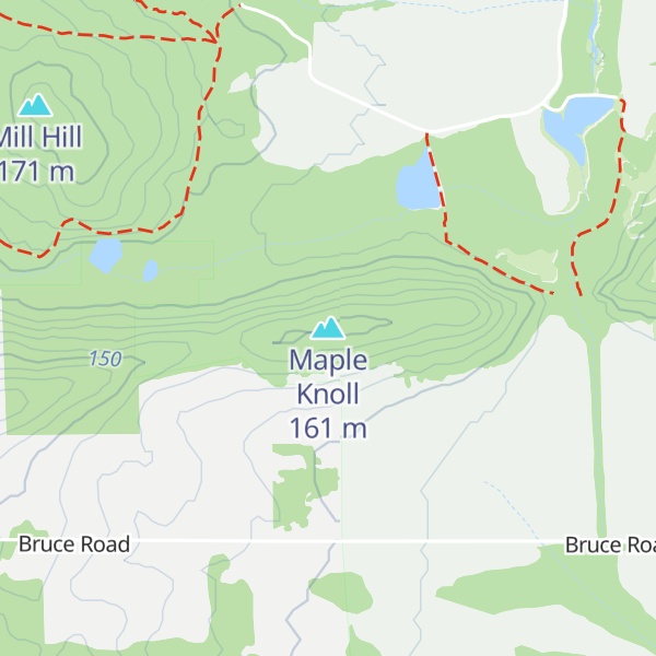 Map of Maple Knoll