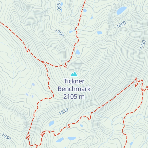 Map of Tickner Benchmark