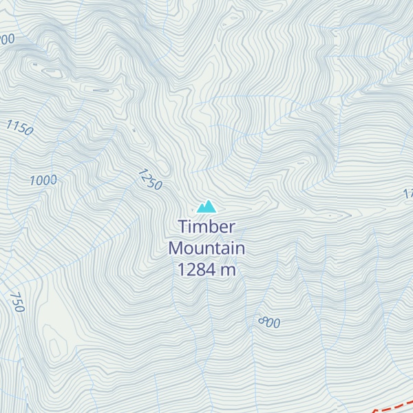 Map of Timber Mountain