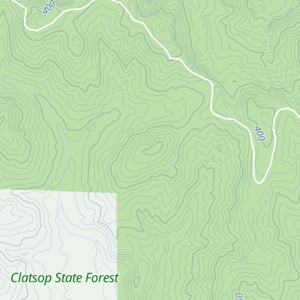 Map of Tunnel Mountain