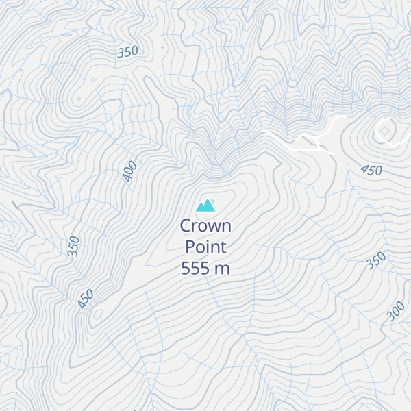 Map of Crown Point