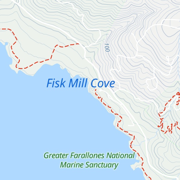 Map of Sentinel Rock