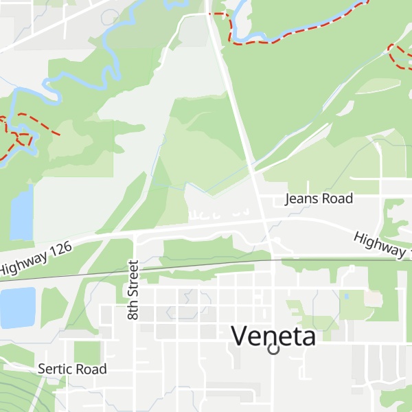 Map of Veneta - Fern Ridge Chamber of Commerce