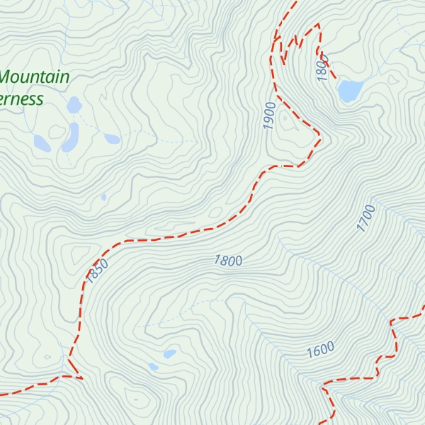 Map of Sandy Ridge