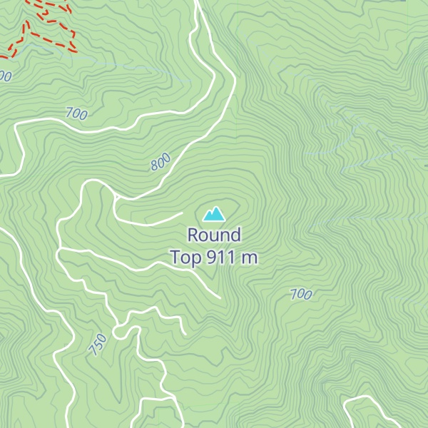 Map of Round Top