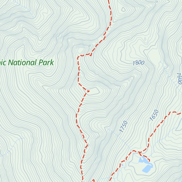Map of Moose Peak
