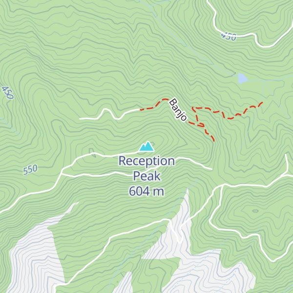 Map of Reception Peak