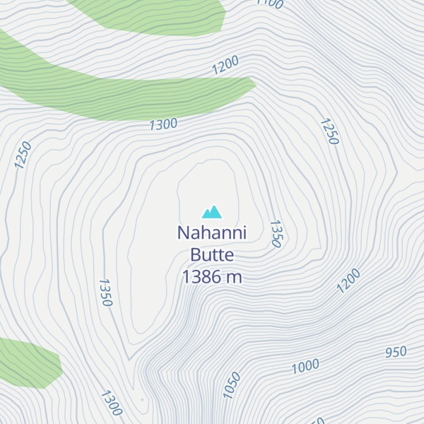 Map of Nahanni Butte