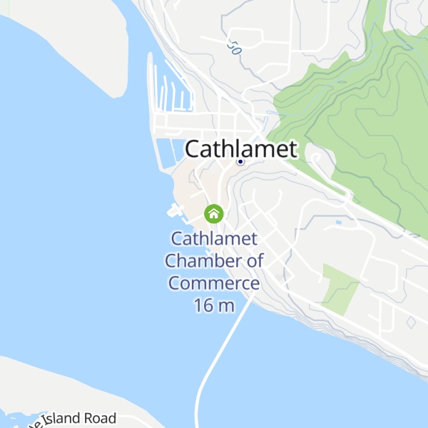 Map of Cathlamet Chamber of Commerce
