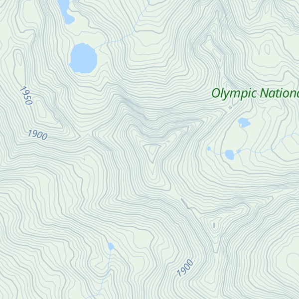 Map of McCartney Peak