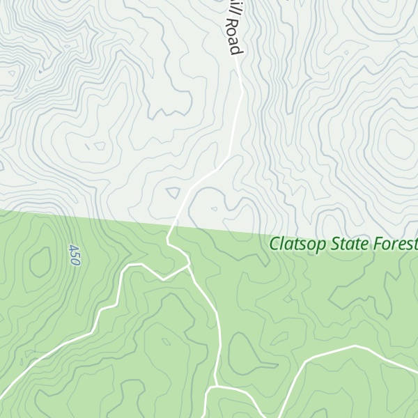 Map of Porter Ridge