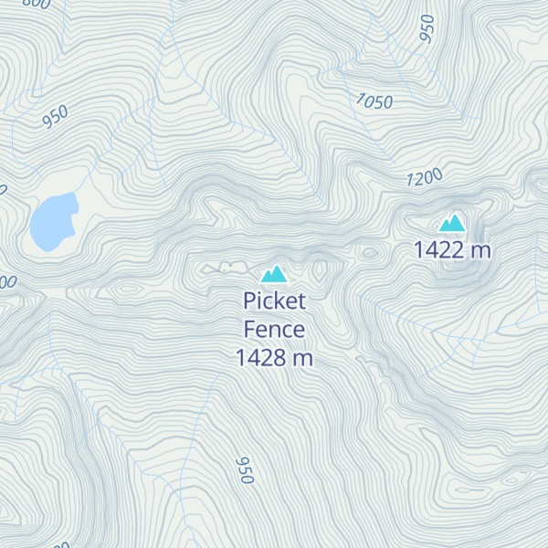Map of Picket Fence