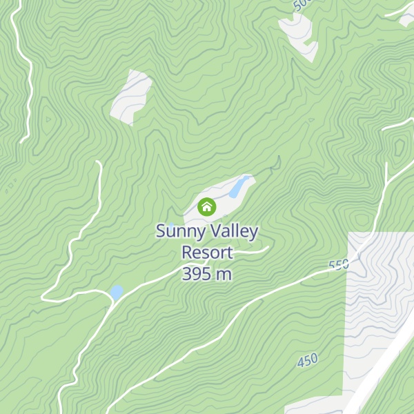 Map of Sunny Valley Resort