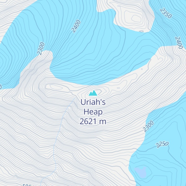Map of Uriah's Heap
