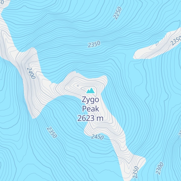 Map of Zygo Peak