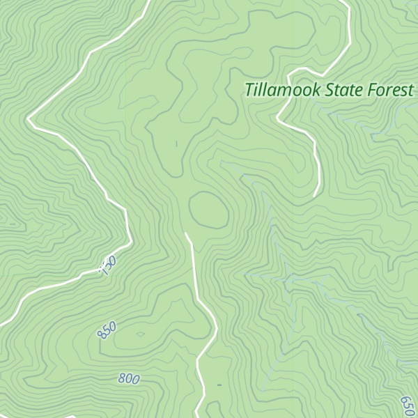 Map of Grindstone Ridge