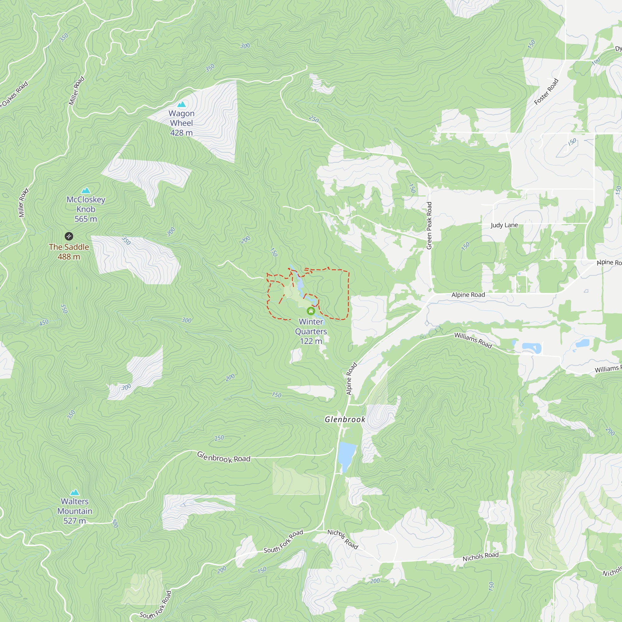 Winter Quarters map