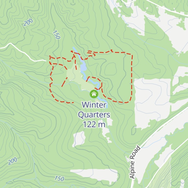 Map of Winter Quarters