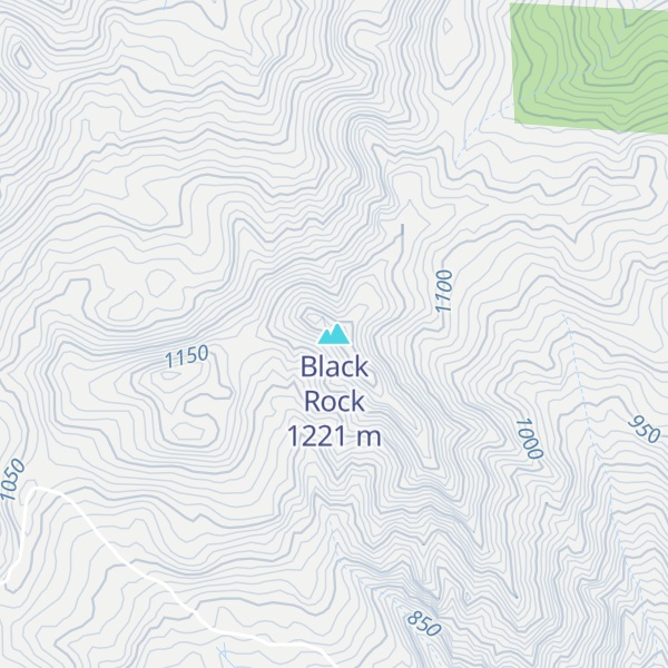 Map of Black Rock
