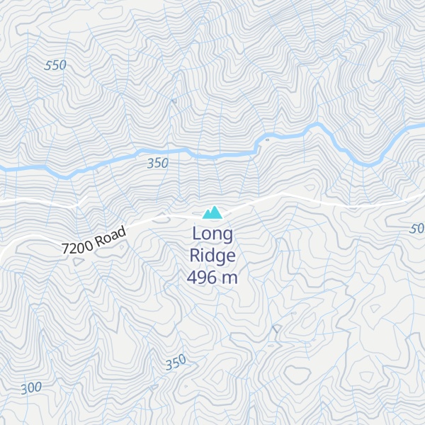 Map of Long Ridge