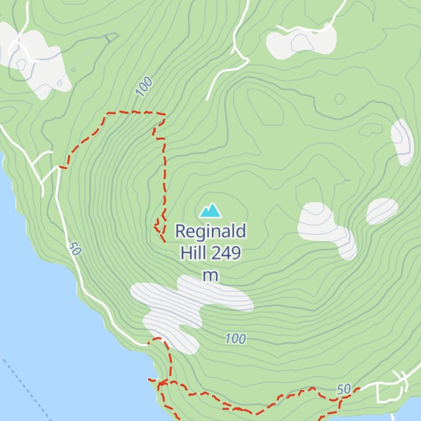 Map of Reginald Hill